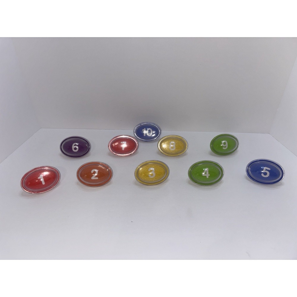 Lakeshore Float‎ & Find Number Bubbles 10 Pieces Only 1-10 Pre-K Sensory Table